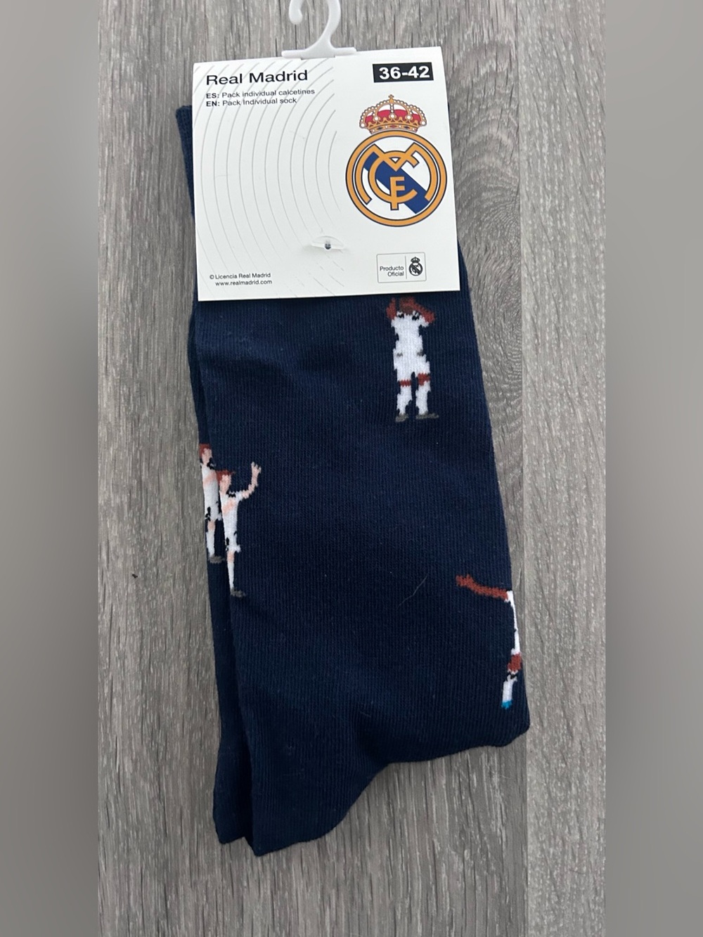 Real Madrid Player Crew Socks